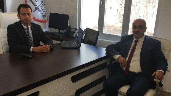 Sütçüler Belediye Başkanı Mustafa ÜSTÜN İlçe Milli Eğitim Müdürlüğümüzü Ziyaret Etti