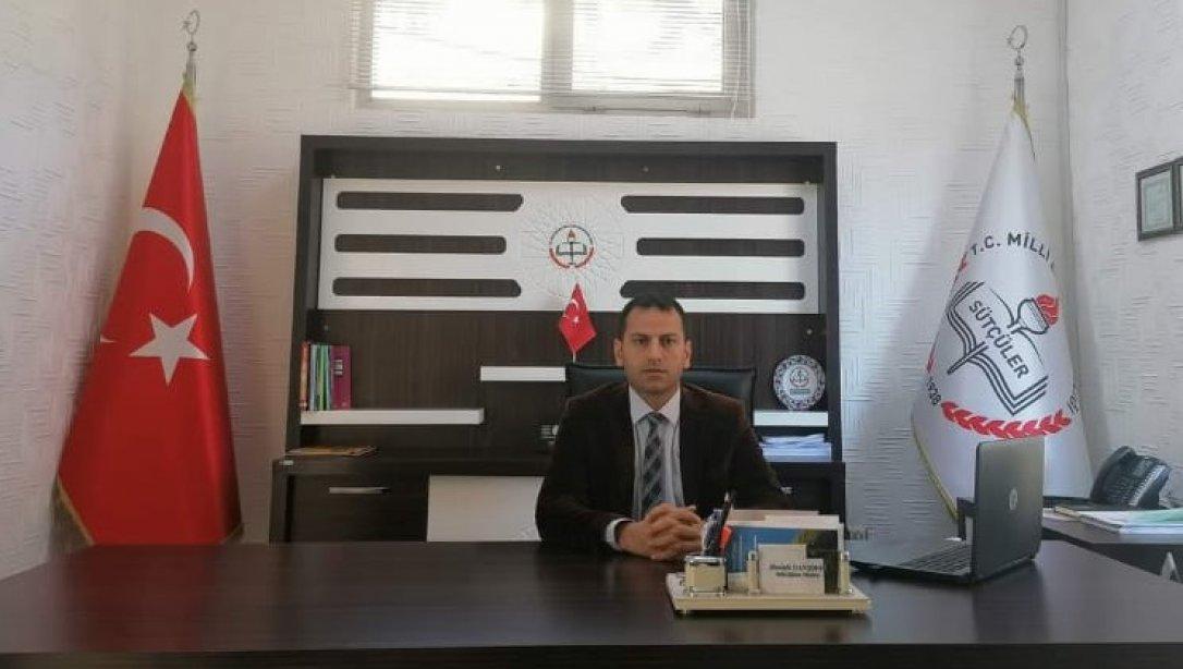 İlçe Milli Eğitim Müdürümüz Sayın Mustafa DANIŞMAN'ın 29 Ekim Cumhuriyet Bayramı Mesajı