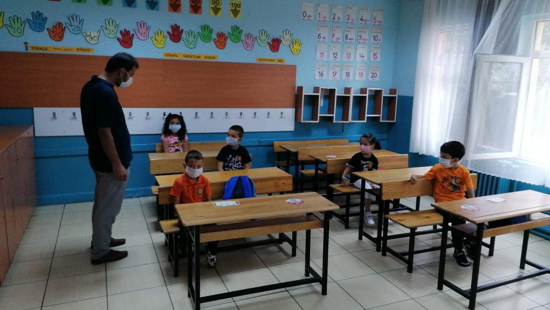 İlçe Milli Eğitim Müdürümüz Sayın Mustafa DANIŞMAN'ın Çetin Şentürk İlkokulunu Ziyareti
