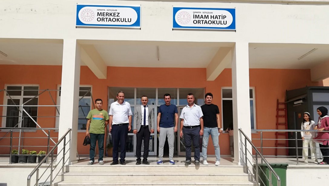 İlçe Milli Eğitim Müdürümüz Sayın Talip İLHAN'ın Merkez Ortaokulu Ziyareti