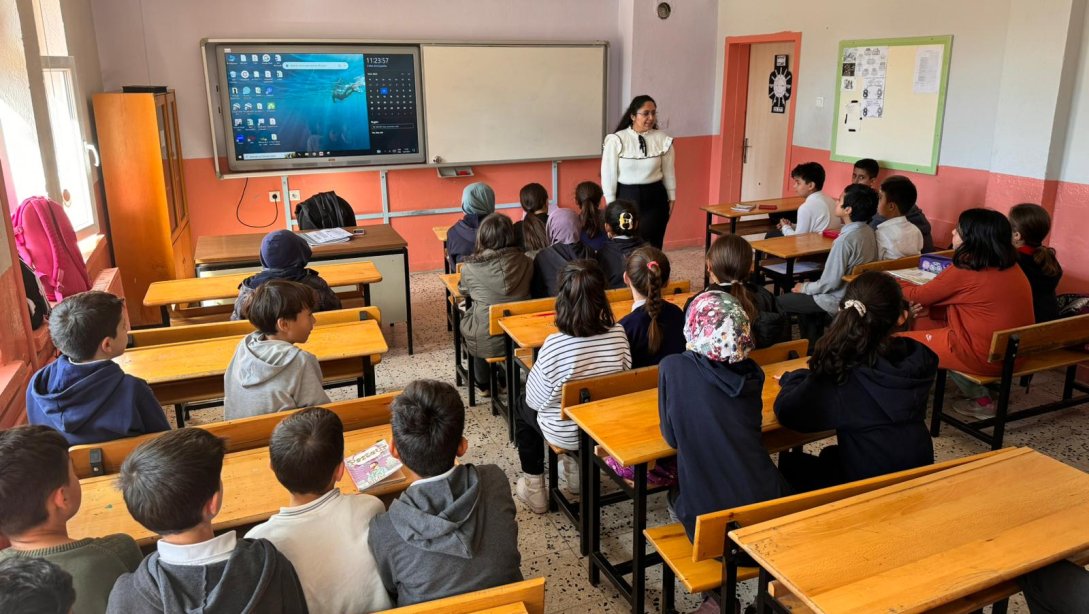 Rehberlik Öğretmenimiz Fazilet Boran, Çandır Oğuz Önder İlkokulu ve Ortaokulunda Seminer Verdi.