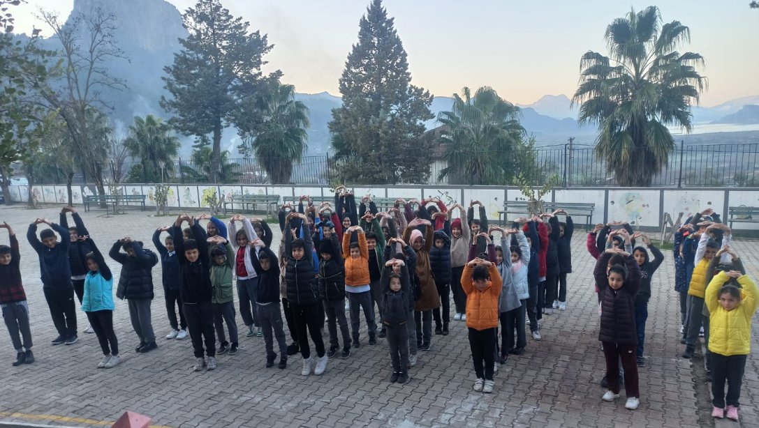 Çandır Oğuz Önder İlkokulu-Ortaokulunda Hareketli Yaşam ve Sportif Faaliyet Şubat Ayı Etkinlikleri Yapıldı.